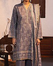 Lsm Grey Marina Suit- Pakistani Winter Dress