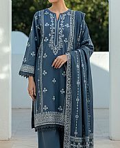 Lsm Cadet Grey Pashmina Suit- Pakistani Winter Clothing