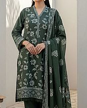 Lsm Green Pashmina Suit- Pakistani Winter Dress