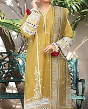 Lsm Mustard Slub Suit- Pakistani Lawn Dress