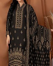 Black Pashmina Suit- Pakistani Winter Dress
