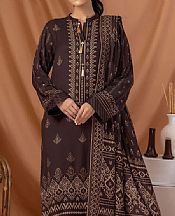 Redwood Brown Pashmina Suit- Pakistani Winter Dress