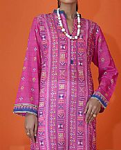 Hot Pink Lawn Kurti- Pakistani Designer Lawn Dress