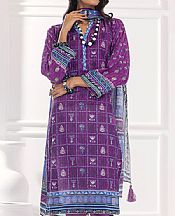 Violet Lawn Suit