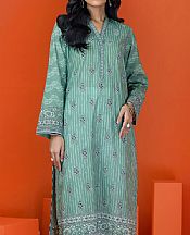 Lsm Sea Green Lawn Kurti- Pakistani Lawn Dress