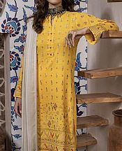 Yellow Slub Suit- Pakistani Winter Clothing
