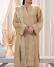 Lsm Beige Cashmi Wool Suit- Pakistani Winter Dress