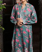 Lsm Teal Khaddar Suit (2 Pcs)- Pakistani Winter Clothing
