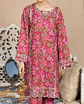 Lsm Multicolor Khaddar Suit (2 Pcs)- Pakistani Winter Clothing