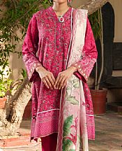Lsm Deep Pink Khaddar Suit- Pakistani Winter Clothing