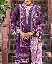 Lsm Plum Khaddar Suit- Pakistani Winter Clothing