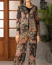Dark Grey Khaddar Kurti- Pakistani Winter Clothing