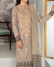 Beige Jacquard Suit- Pakistani Winter Dress