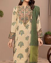Ivory Jacquard Suit- Pakistani Winter Clothing