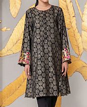 Black Jacquard Kurti