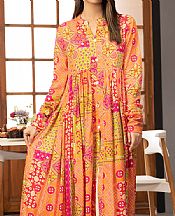Yellow Linen Kurti- Pakistani Winter Dress