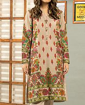 Limelight Ivory Khaddar Kurti- Pakistani Winter Clothing