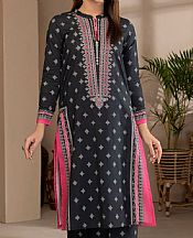 Black Khaddar Suit (2 Pcs)- Pakistani Winter Dress