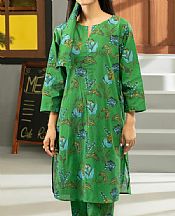 Pastel Green Khaddar Kurti- Pakistani Winter Dress