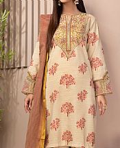 Limelight Ivory Jacquard Suit- Pakistani Winter Dress