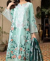Limelight Sky Blue Jacquard Suit- Pakistani Winter Dress