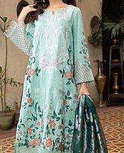 Limelight Sky Blue Jacquard Suit- Pakistani Winter Clothing