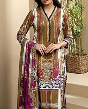 Limelight Brown Cambric Suit (2 Pcs)- Pakistani Winter Clothing