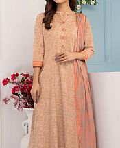 Peach Lawn Suit- Pakistani Lawn Dress