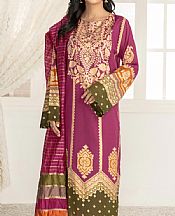Rouge Pink Lawn Suit- Pakistani Designer Lawn Dress