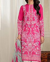 Limelight Hot Pink Cambric Suit (2 Pcs)- Pakistani Winter Clothing