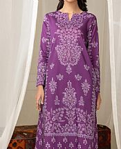 Limelight Violet Cambric Suit (2 Pcs)- Pakistani Winter Dress