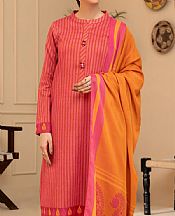 Brink Pink Lawn Suit (2 Pcs)- Pakistani Lawn Dress