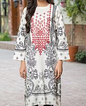 Limelight Off-white Lawn Suit (2 Pcs)- Pakistani Lawn Dress