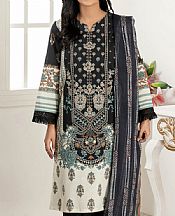 Black Lawn Suit (2 Pcs)- Pakistani Lawn Dress