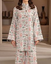 Limelight Pastel Grey Khaddar Kurti- Pakistani Winter Clothing