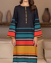 Limelight Black Khaddar Kurti- Pakistani Winter Dress