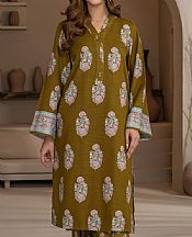 Limelight Green Slub Khaddar Suit (2 Pcs)- Pakistani Winter Clothing