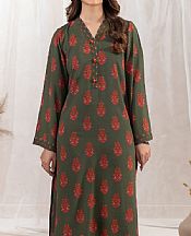 Limelight Lunar Green Linen Suit (2 Pcs)- Pakistani Winter Clothing