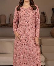 Limelight Sea Pink Khaddar Suit (2 Pcs)- Pakistani Winter Dress