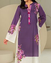 Plum Purple Lawn Kurti