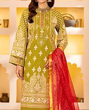 Limelight Dark Gold Lawn Suit- Pakistani Designer Lawn Suits