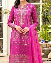 Limelight Hot Pink Lawn Suit- Pakistani Designer Lawn Suits