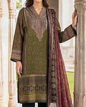 Olive Lawn Suit