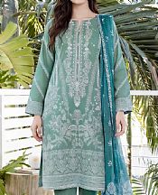Summer Green Lawn Suit
