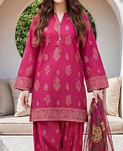 Cerise Pink Lawn Suit