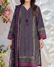 Purple Taupe Lawn Suit