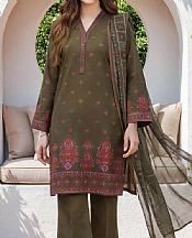 Rifle Green Lawn Suit