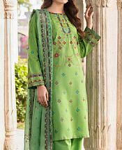 Light Green Lawn Suit