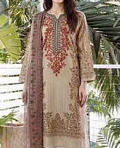 Beige Lawn Suit