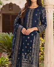 Navy Lawn Suit